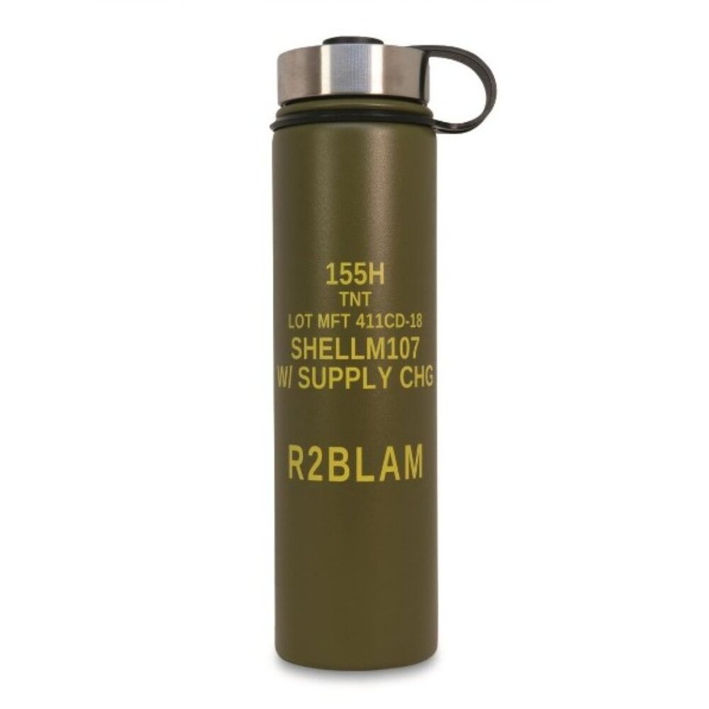 Mission First Tactical 155mm M107 Howitzer 24 oz. Insulated Drinkware, New